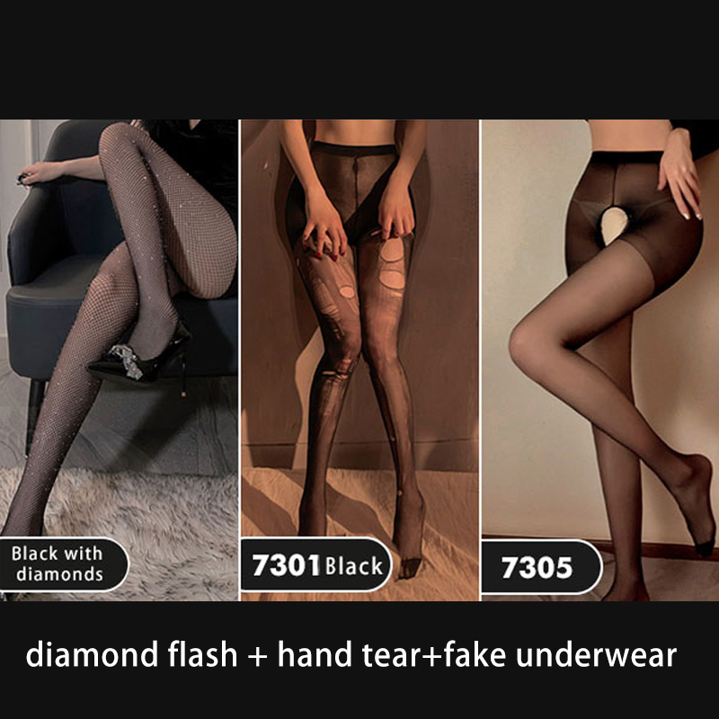 Diamond pantyhose
