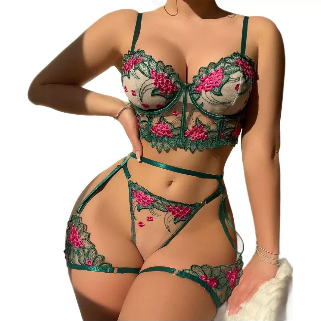 Lace gathering leaves set