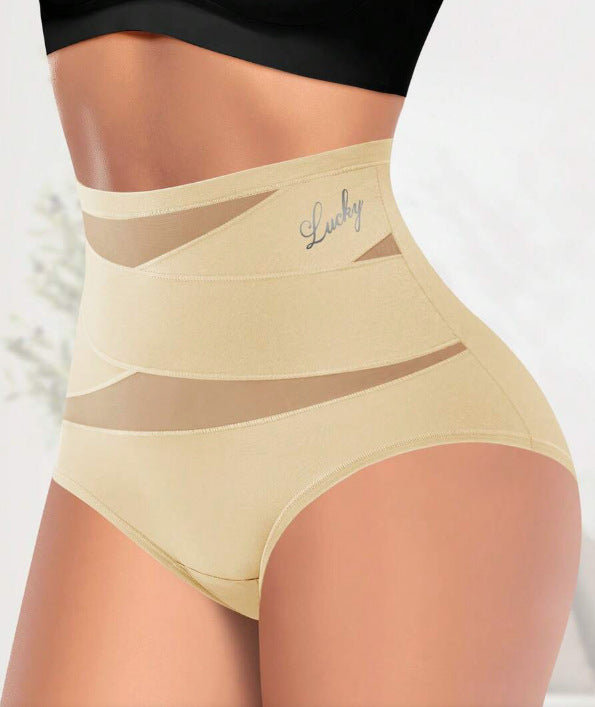 Ice silk tummy control underwear