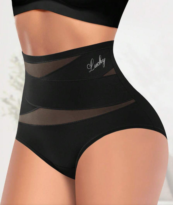 Ice silk tummy control underwear